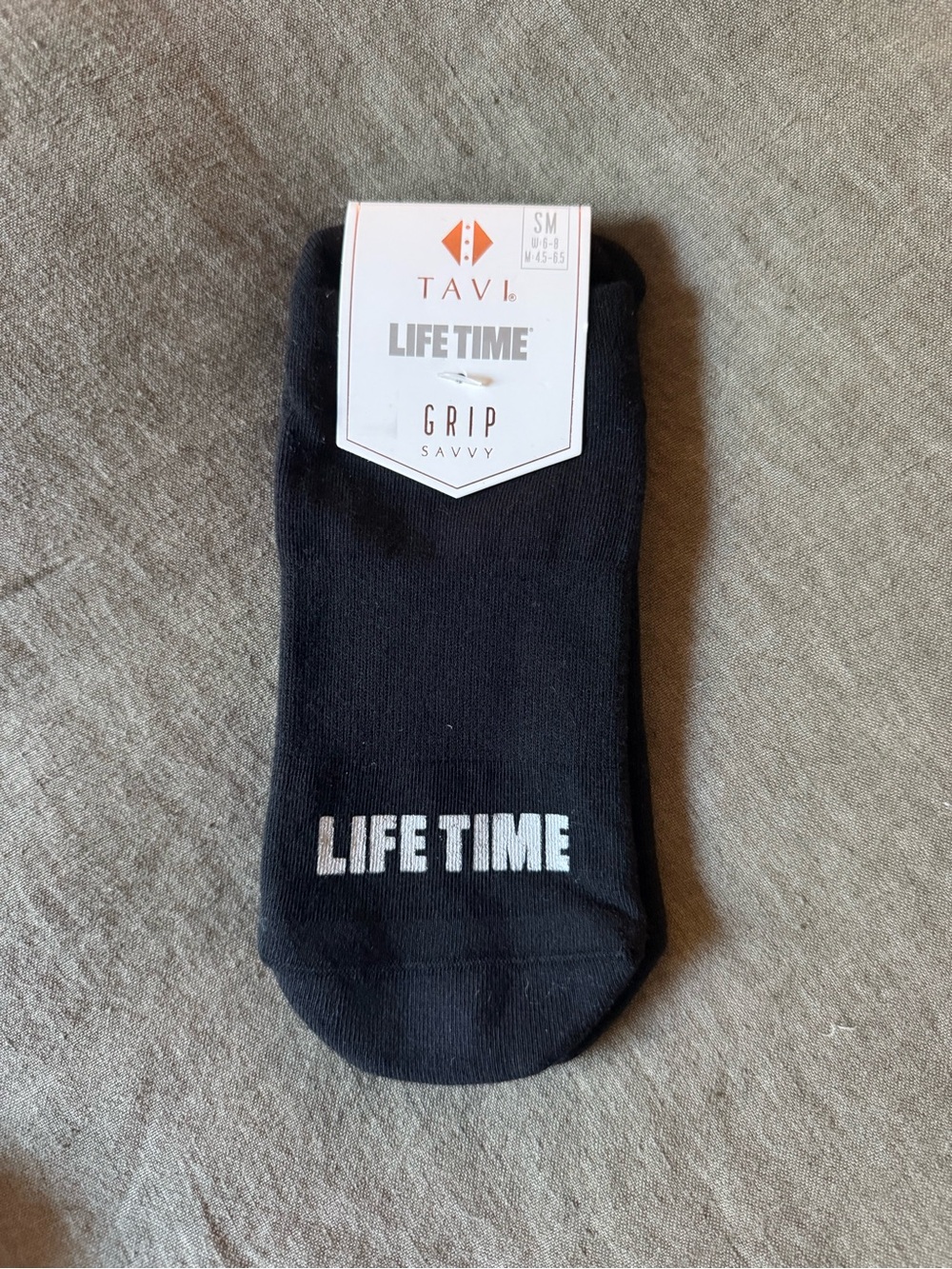 Tavi Lifetime Black Low-Cut Grip Socks